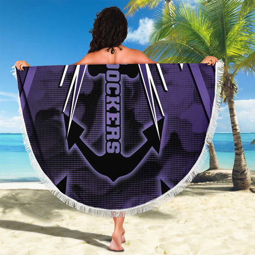 Fremantle Football Beach Blanket Dockers Anchor Sporty Style