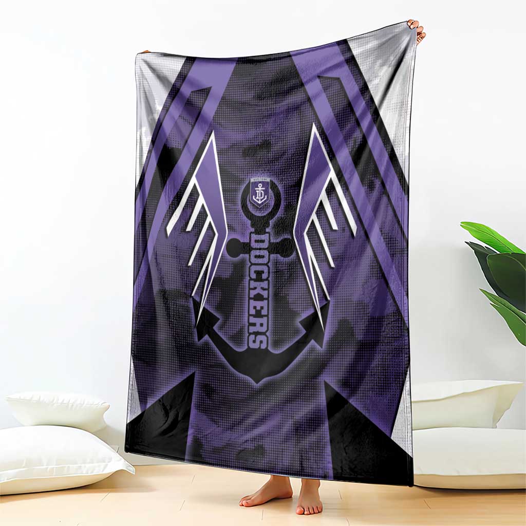 Fremantle Football Blanket Dockers Anchor Sporty Style