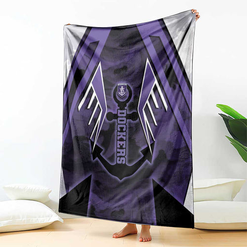 Fremantle Football Blanket Dockers Anchor Sporty Style