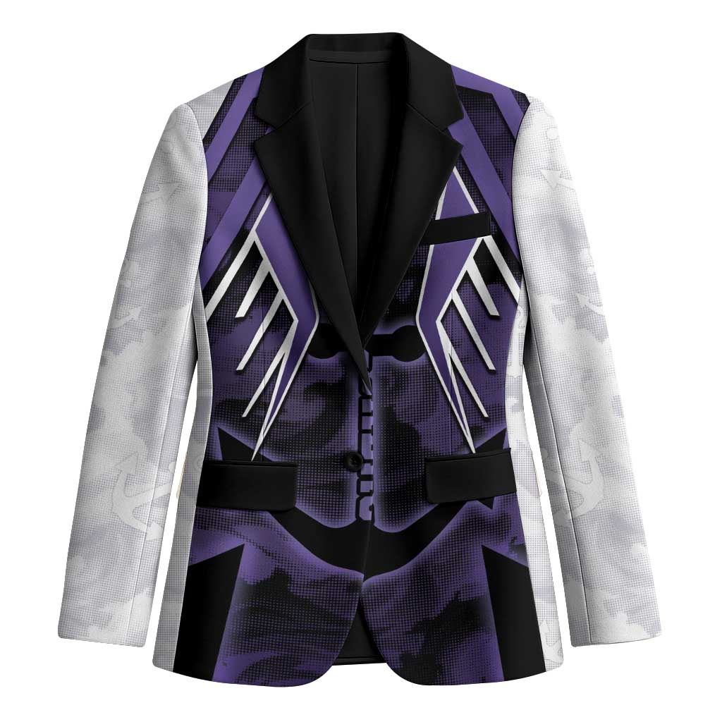 Custom Fremantle Football Blazer Dockers Anchor Sporty Style