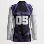 Custom Fremantle Football Blazer Dockers Anchor Sporty Style