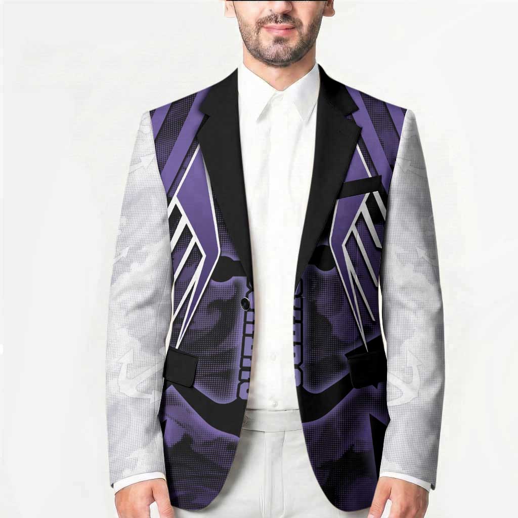 Custom Fremantle Football Blazer Dockers Anchor Sporty Style