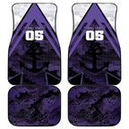 Custom Fremantle Football Car Mats Dockers Anchor Sporty Style