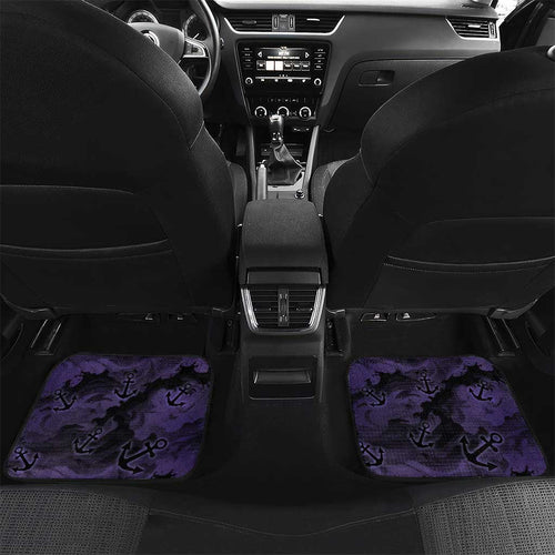 Custom Fremantle Football Car Mats Dockers Anchor Sporty Style