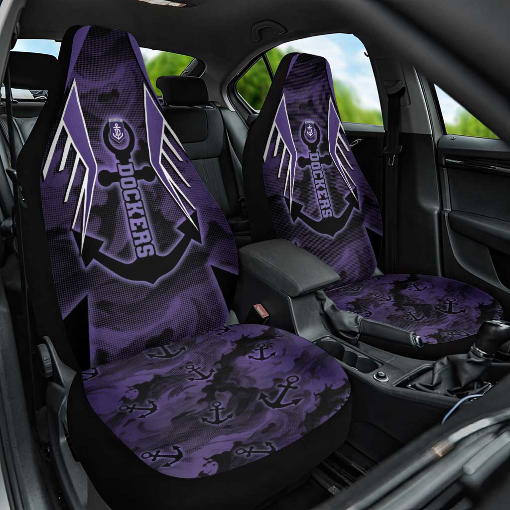 Fremantle Football Car Seat Cover Dockers Anchor Sporty Style