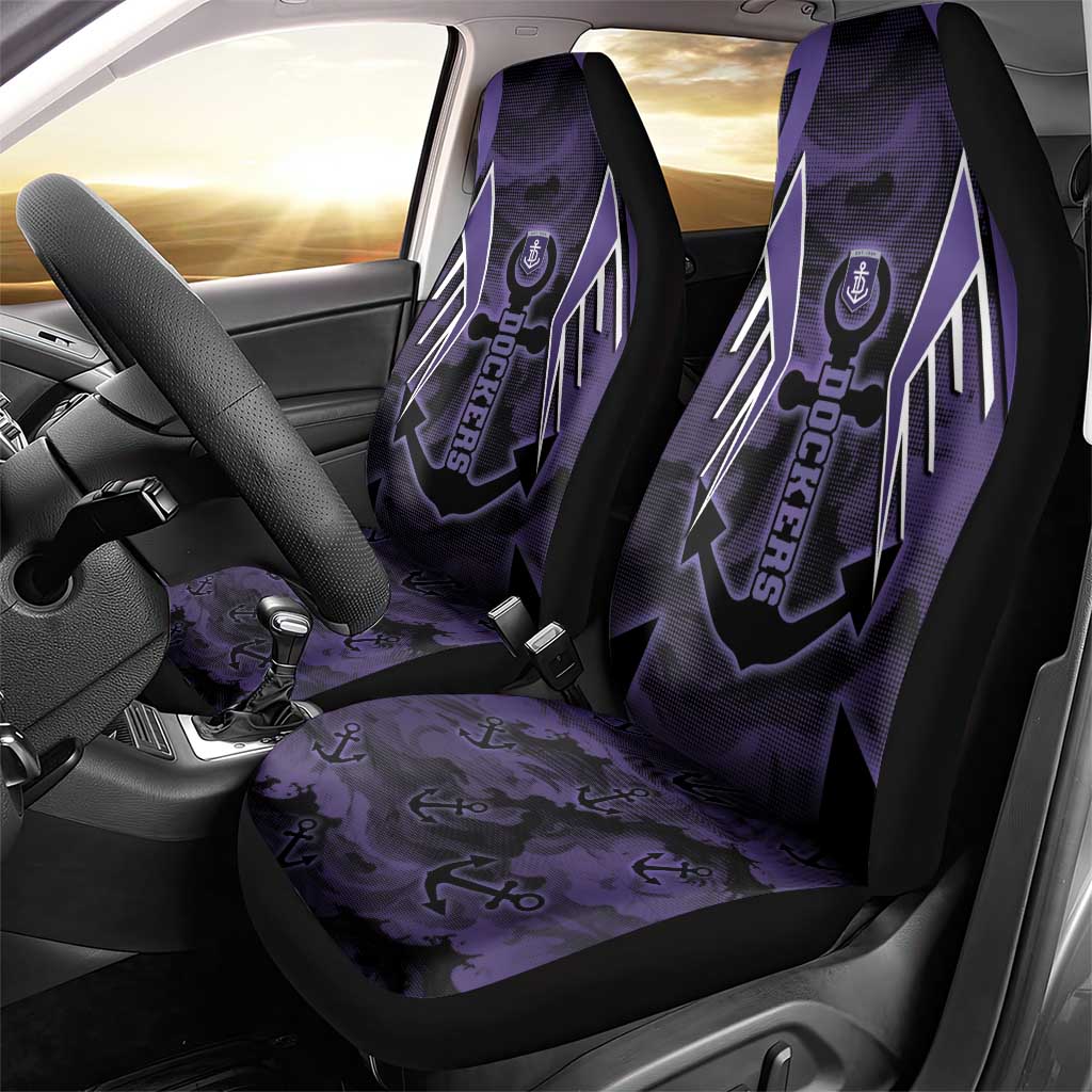 Fremantle Football Car Seat Cover Dockers Anchor Sporty Style