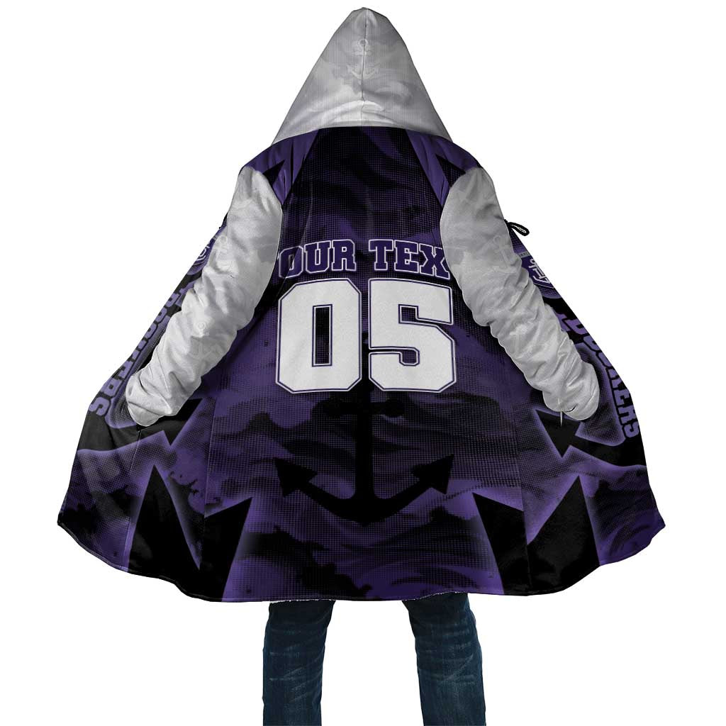 Custom Fremantle Football Cloak Dockers Anchor Sporty Style