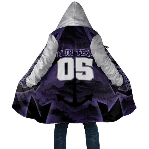 Custom Fremantle Football Cloak Dockers Anchor Sporty Style