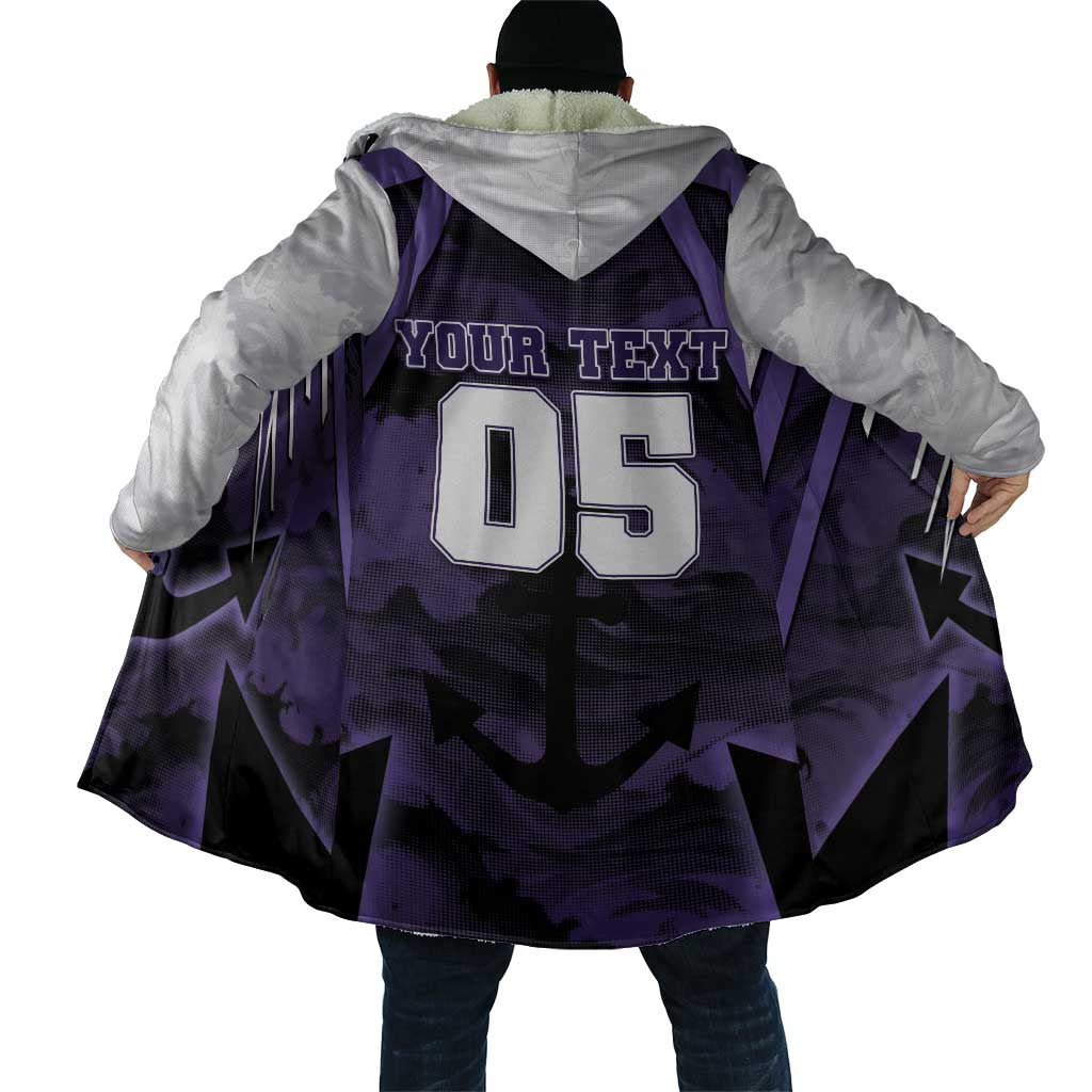 Custom Fremantle Football Cloak Dockers Anchor Sporty Style