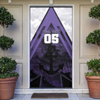 Custom Fremantle Football Door Cover Dockers Anchor Sporty Style