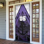 Custom Fremantle Football Door Cover Dockers Anchor Sporty Style