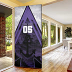 Custom Fremantle Football Door Cover Dockers Anchor Sporty Style