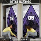 Custom Fremantle Football Door Cover Dockers Anchor Sporty Style