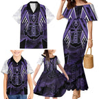 Custom Fremantle Football Family Matching Mermaid Dress and Hawaiian Shirt Dockers Anchor Sporty Style