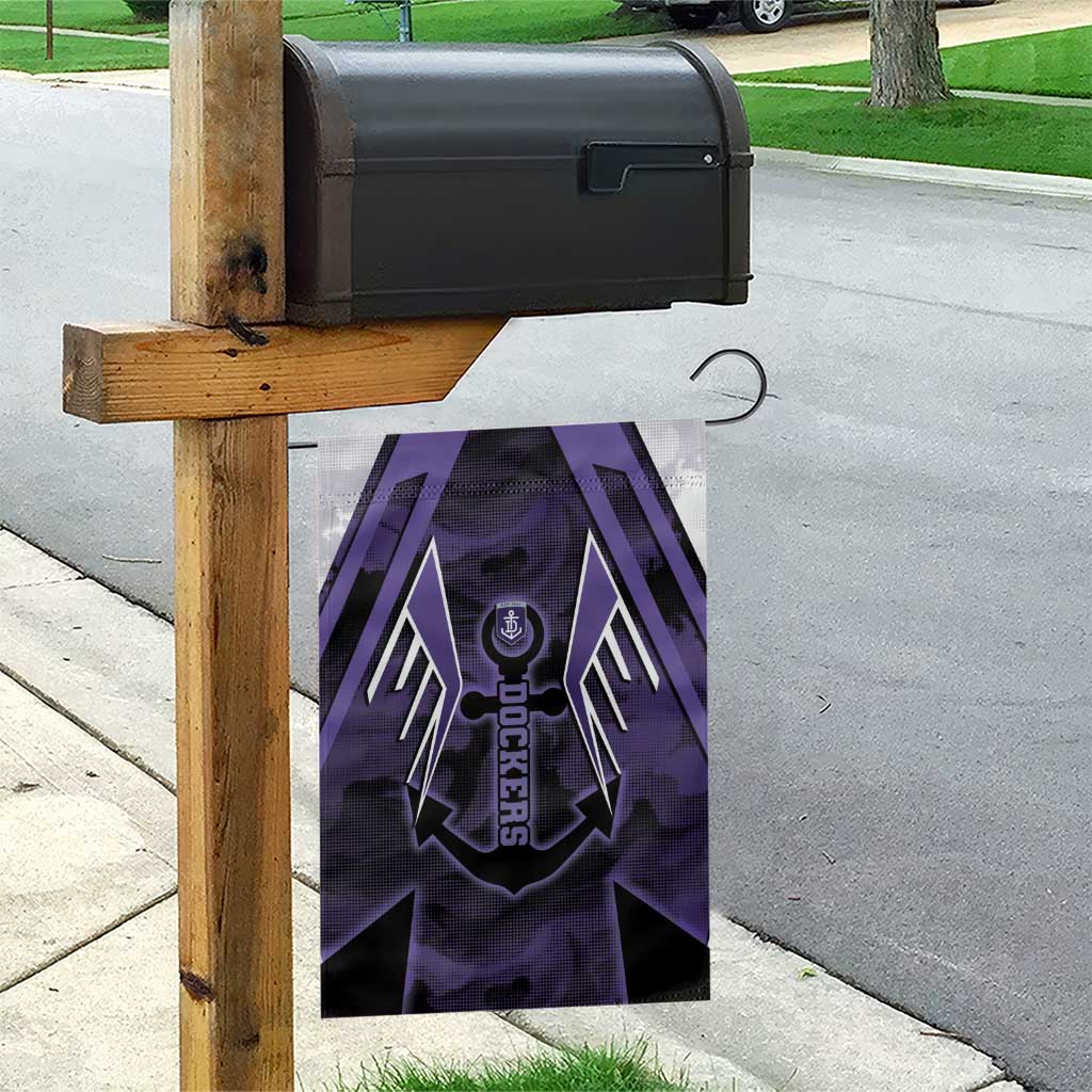Fremantle Football Garden Flag Dockers Anchor Sporty Style