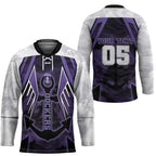 Custom Fremantle Football Hockey Jersey Dockers Anchor Sporty Style