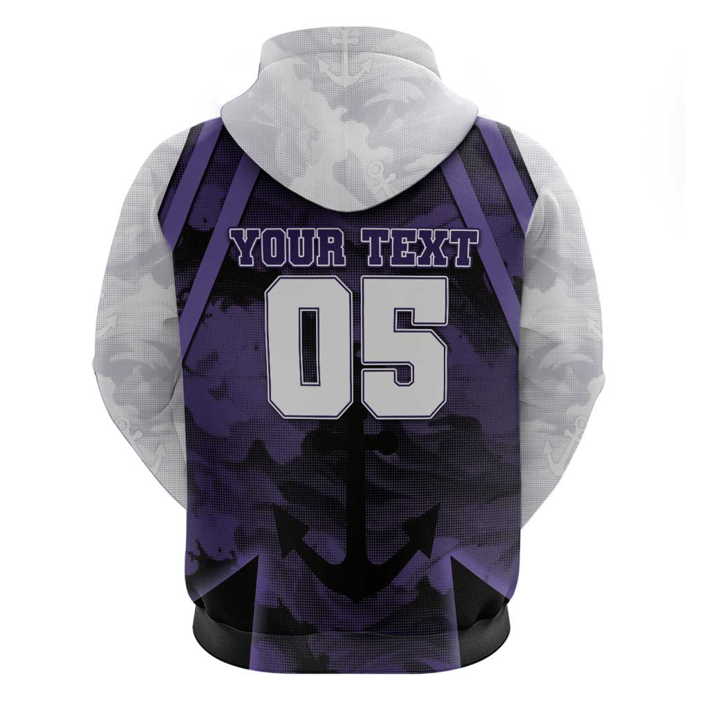 Custom Fremantle Football Hoodie Dockers Anchor Sporty Style