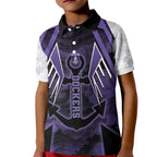Custom Fremantle Football Kid Polo Shirt Dockers Anchor Sporty Style