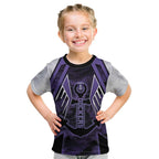 Custom Fremantle Football Kid T Shirt Dockers Anchor Sporty Style