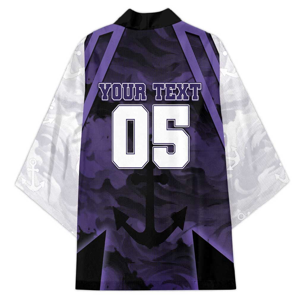 Custom Fremantle Football Kimono Dockers Anchor Sporty Style