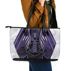 Fremantle Football Leather Tote Bag Dockers Anchor Sporty Style
