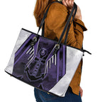 Fremantle Football Leather Tote Bag Dockers Anchor Sporty Style