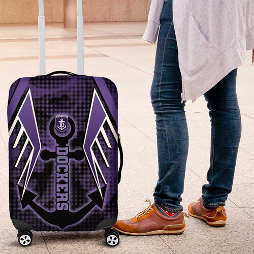 Fremantle Football Luggage Cover Dockers Anchor Sporty Style