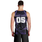 Custom Fremantle Football Men Tank Top Dockers Anchor Sporty Style