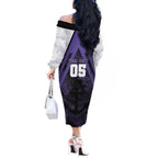 Custom Fremantle Football Off The Shoulder Long Sleeve Dress Dockers Anchor Sporty Style