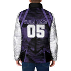 Custom Fremantle Football Padded Jacket Dockers Anchor Sporty Style
