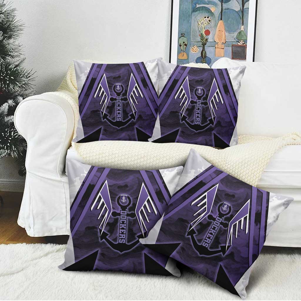 Fremantle Football Pillow Cover Dockers Anchor Sporty Style