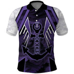 Custom Fremantle Football Polo Shirt Dockers Anchor Sporty Style