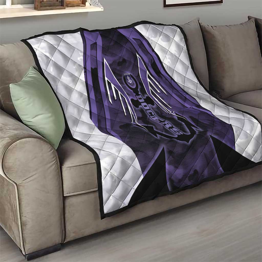 Fremantle Football Quilt Dockers Anchor Sporty Style