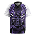 Custom Fremantle Football Rugby Jersey Dockers Anchor Sporty Style