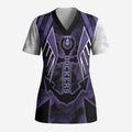 Custom Fremantle Football Scrub Top Dockers Anchor Sporty Style