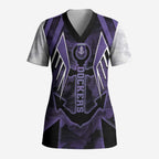 Custom Fremantle Football Scrub Top Dockers Anchor Sporty Style