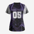 Custom Fremantle Football Scrub Top Dockers Anchor Sporty Style