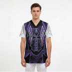 Custom Fremantle Football Scrub Top Dockers Anchor Sporty Style