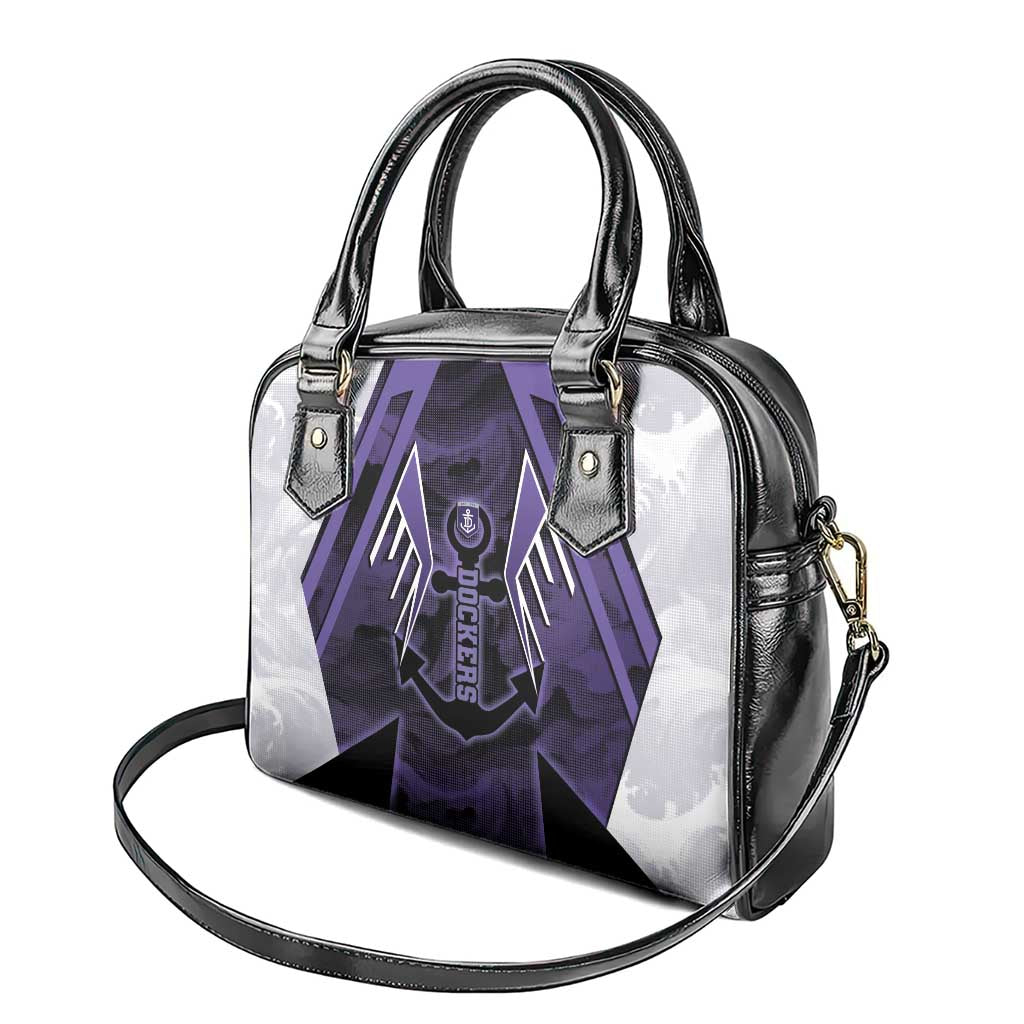 Fremantle Football Shoulder Handbag Dockers Anchor Sporty Style