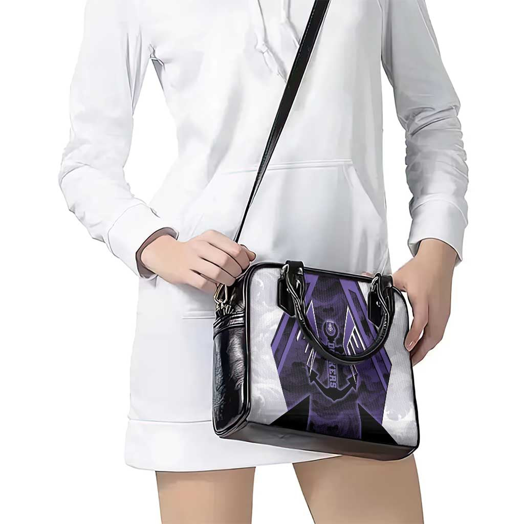 Fremantle Football Shoulder Handbag Dockers Anchor Sporty Style