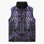 Custom Fremantle Football Sleeveless Puffer Jacket Dockers Anchor Sporty Style