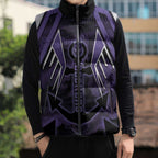 Custom Fremantle Football Sleeveless Puffer Jacket Dockers Anchor Sporty Style