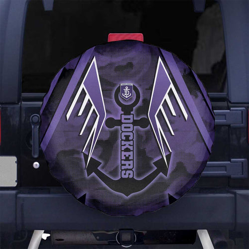 Fremantle Football Spare Tire Cover Dockers Anchor Sporty Style