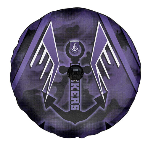 Fremantle Football Spare Tire Cover Dockers Anchor Sporty Style