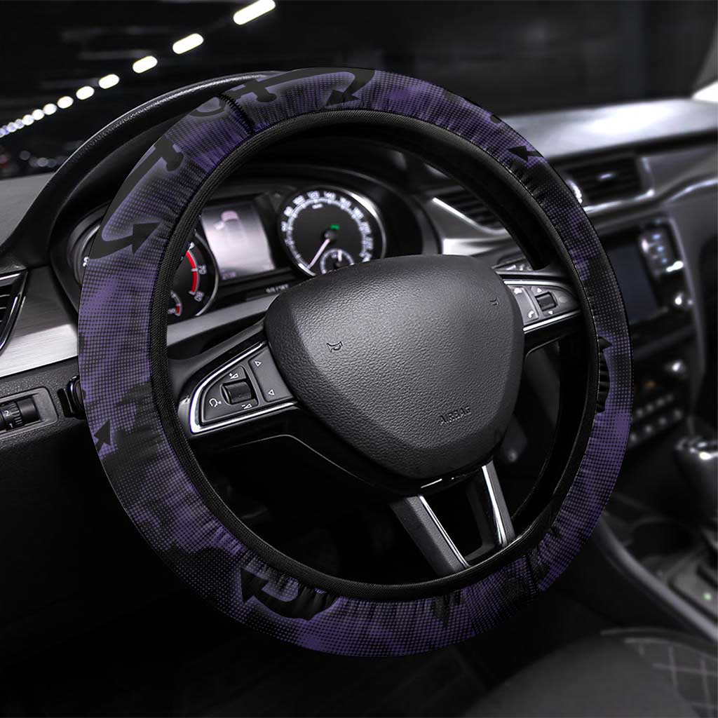 Fremantle Football Steering Wheel Cover Dockers Anchor Sporty Style