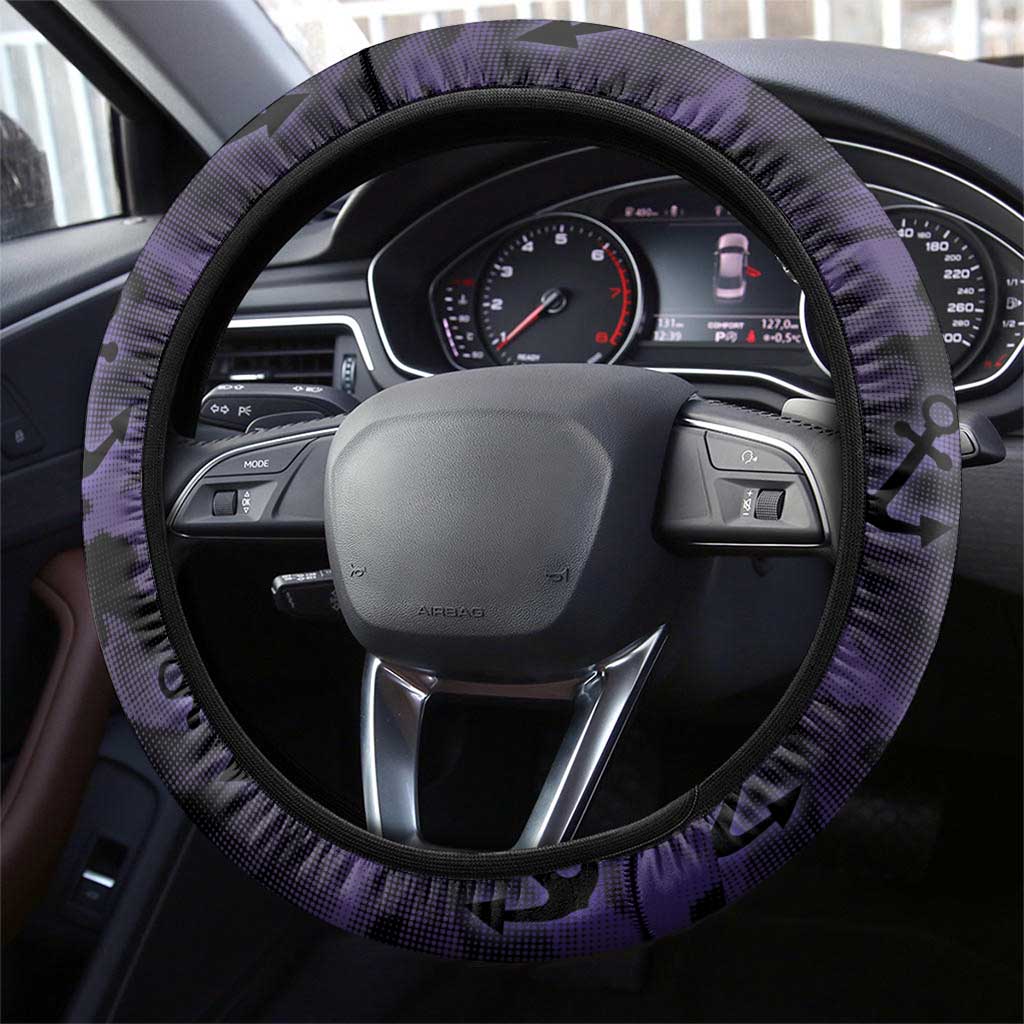 Fremantle Football Steering Wheel Cover Dockers Anchor Sporty Style