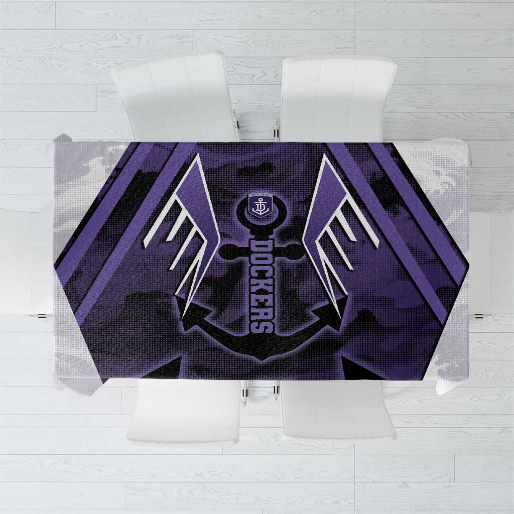 Fremantle Football Tablecloth Dockers Anchor Sporty Style