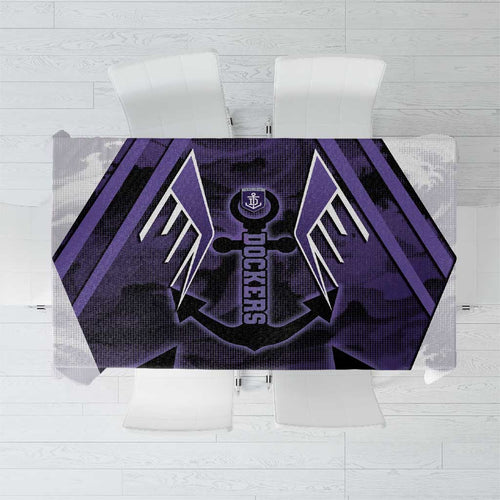 Fremantle Football Tablecloth Dockers Anchor Sporty Style
