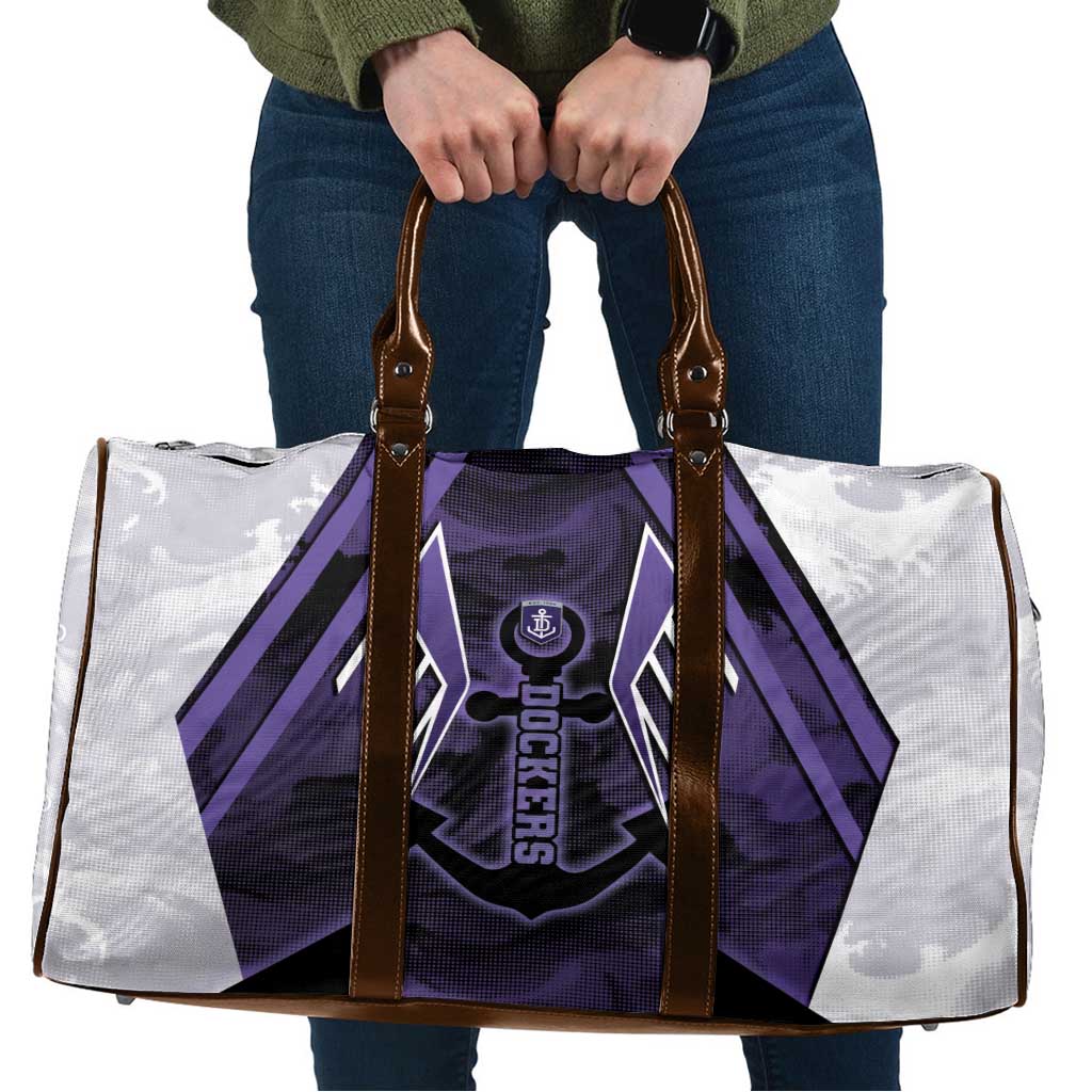 Fremantle Football Travel Bag Dockers Anchor Sporty Style