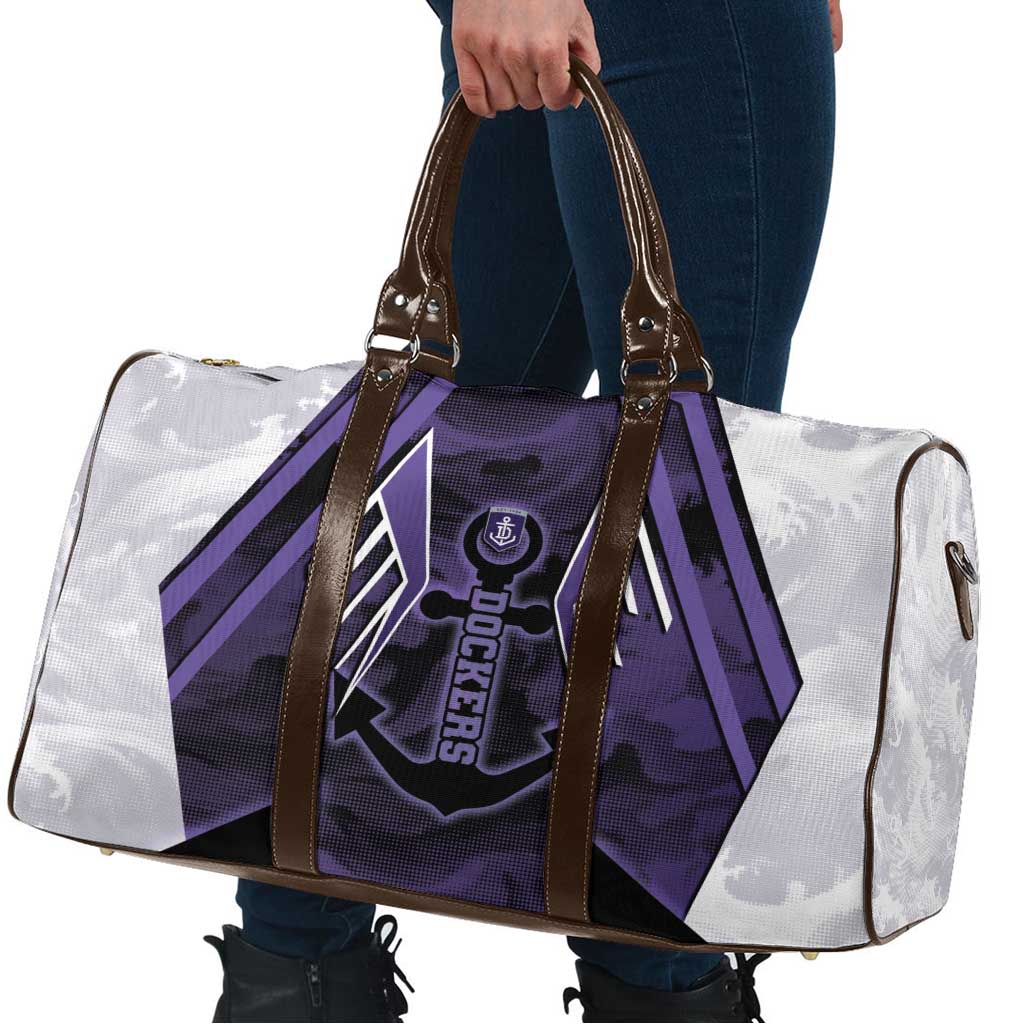 Fremantle Football Travel Bag Dockers Anchor Sporty Style